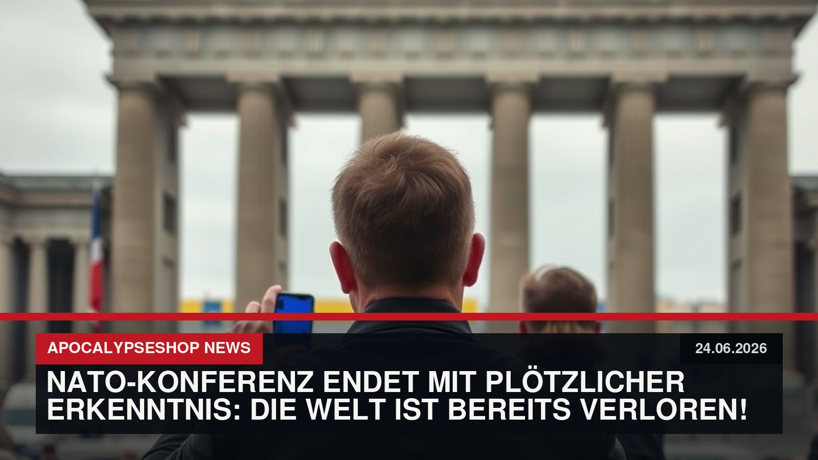 NATO-Konferenz endet mit plötzlicher Erkenntnis: Die Welt ist bereits verloren!