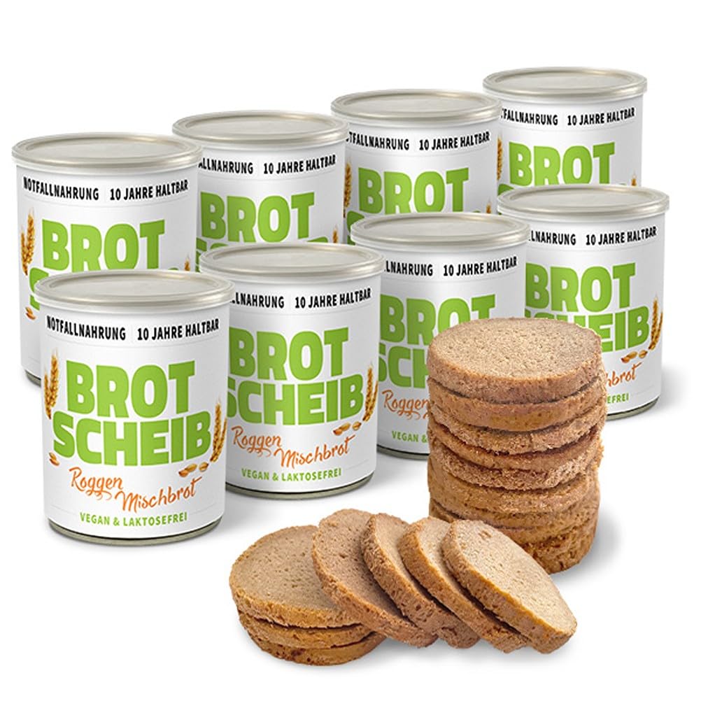 ration1 Dosenbrot Roggen-Mischbrot 8 x 350g