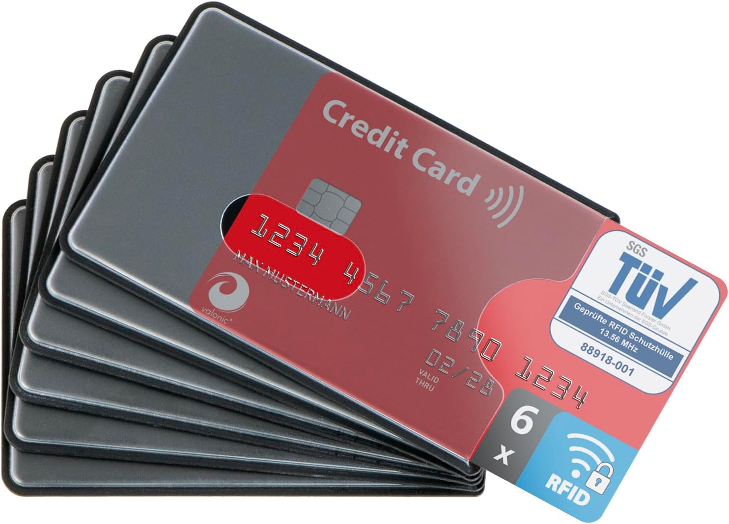 valonic TÜV geprüfte RFID Blocker Schutzhülle